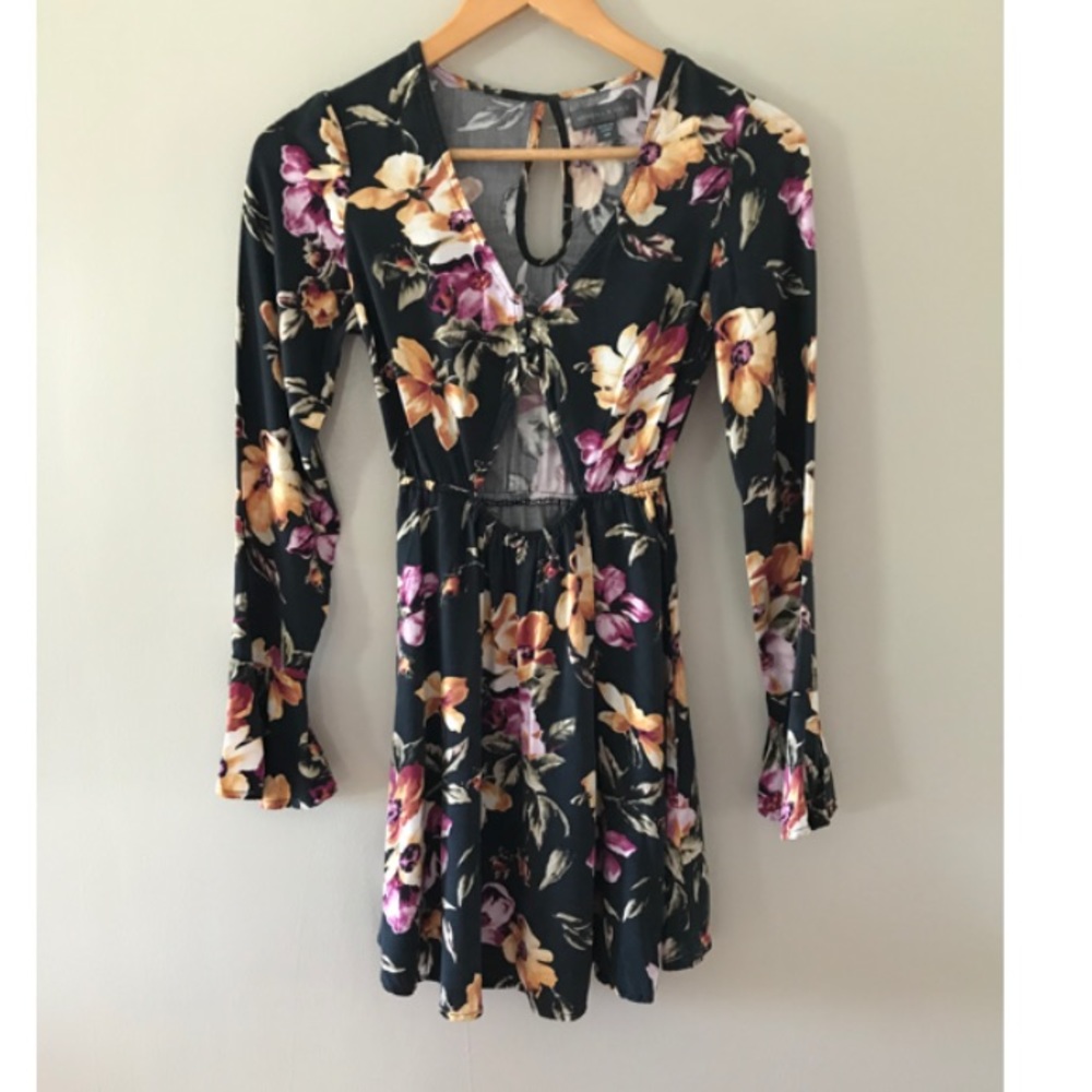 Kendall & Kylie floral printed dress